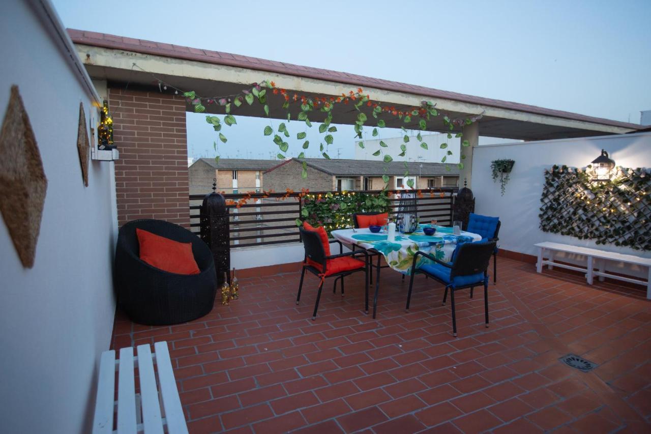 Апартаменты Piso Con Solarium Calahorra Con Solera Parking Privado Gratis Кордова Экстерьер фото
